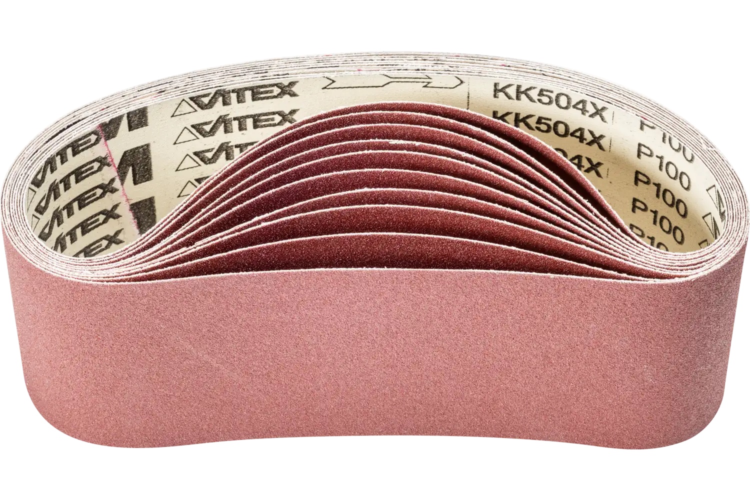 Picture of Pferd Abrasive Portable Belt, 24" x 4, 100 Grit, Aluminum oxide